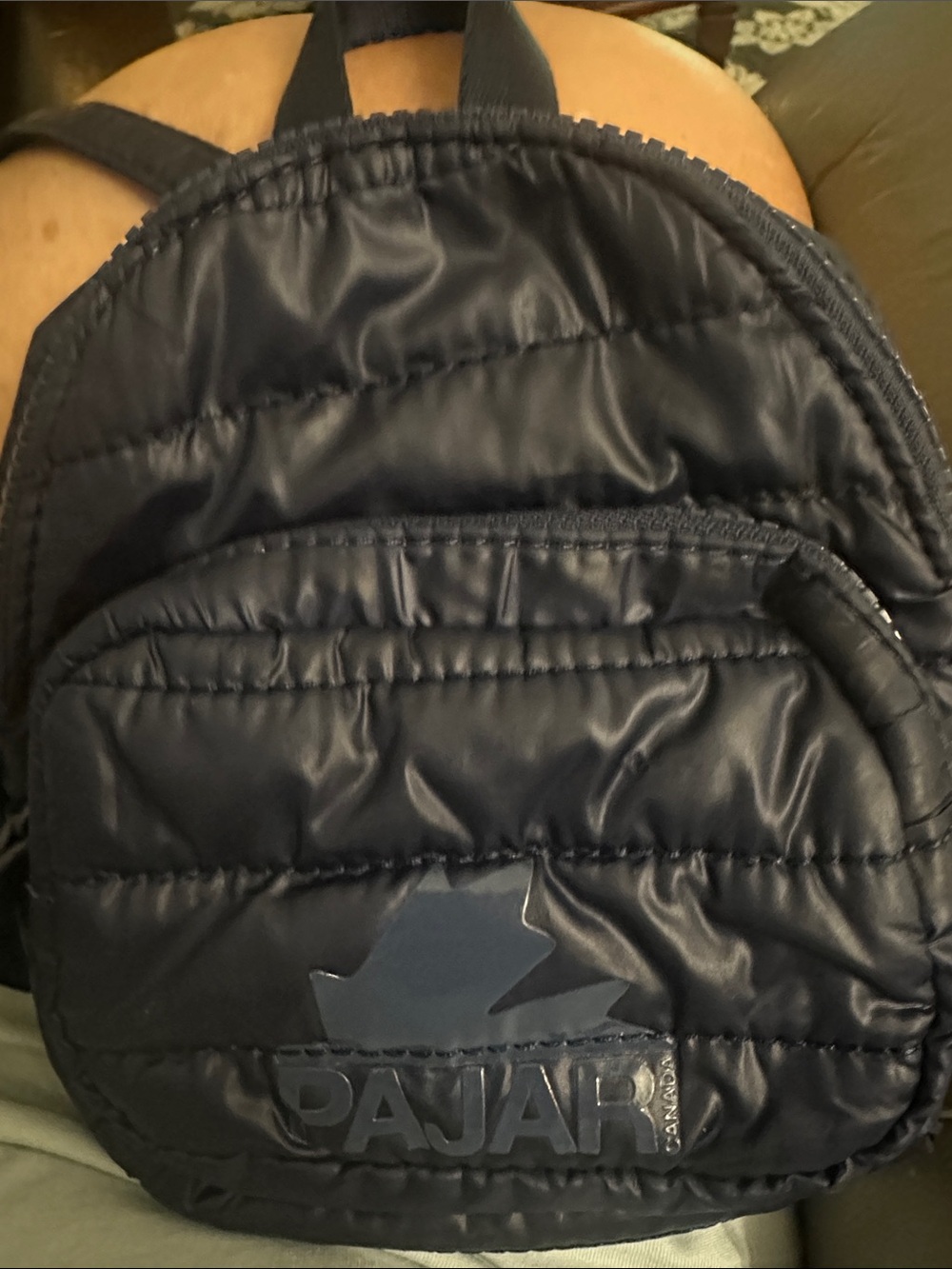 Pajar Canada Navy puffer Pouch Bag